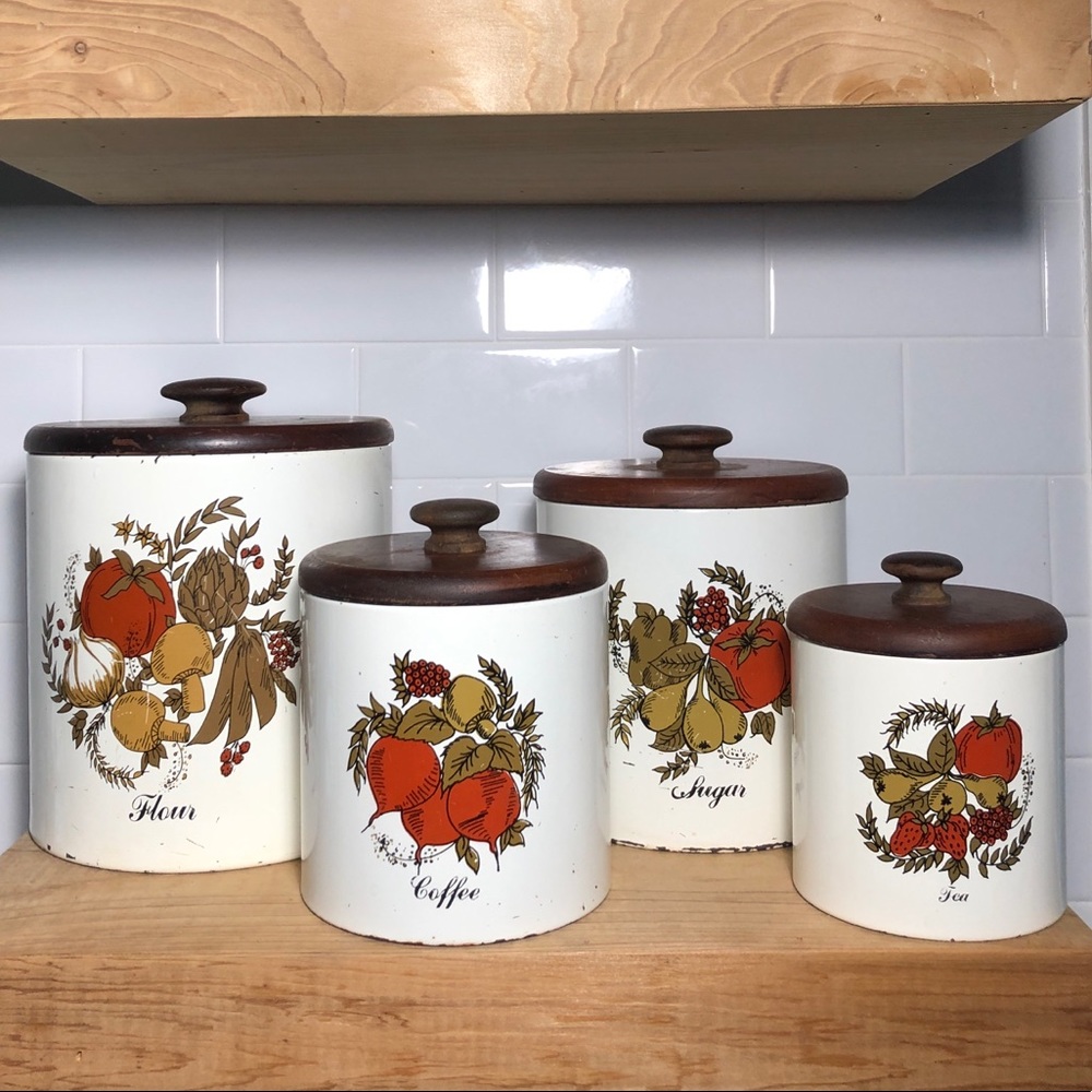 🍁Vintage Ransburg Canister Set🍁